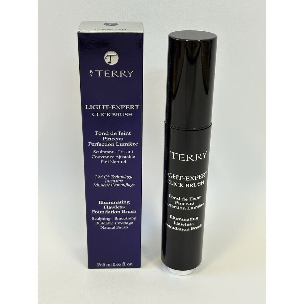 By Terry Light-Expert Click Brush 0.65 oz #1 Rosy Light